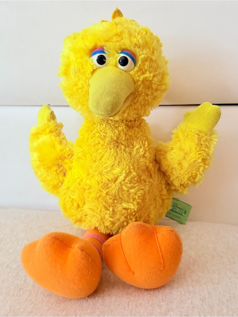 Vintage 2002 Sesame Street big bird plush